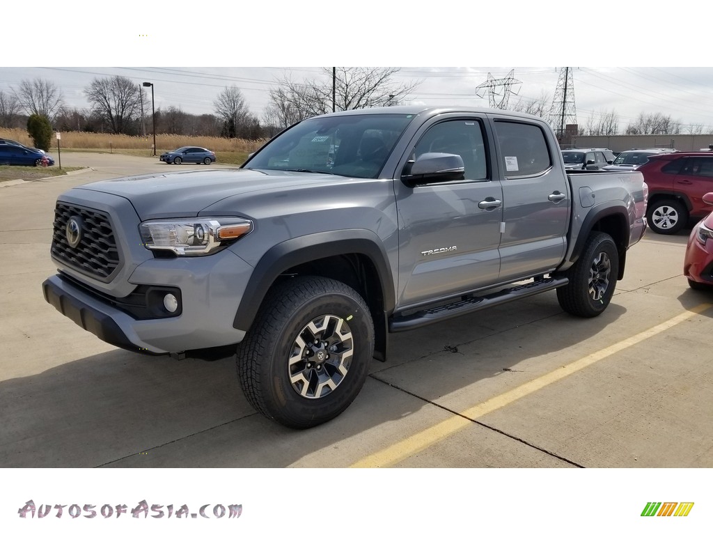 2020 Toyota Tacoma TRD Off Road Double Cab 4x4 in Cement photo #3