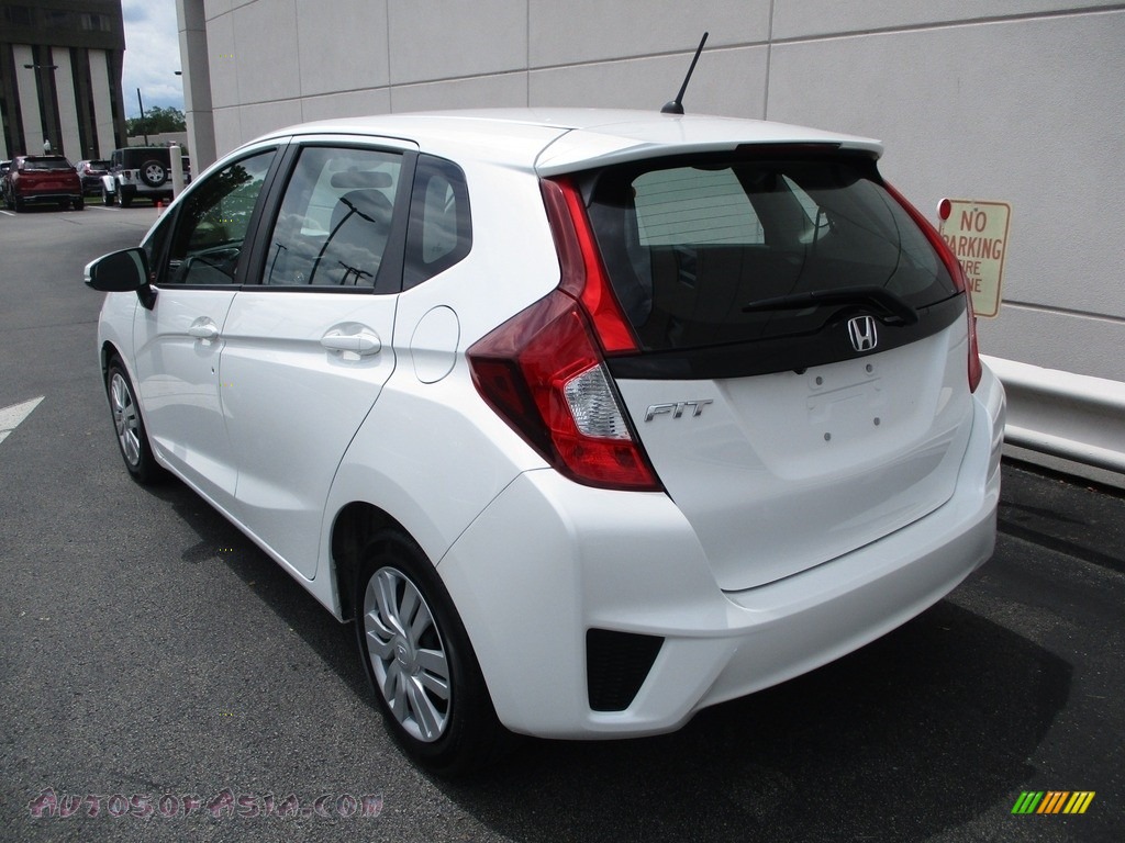 2017 Fit LX - White Orchid Pearl / Black photo #3