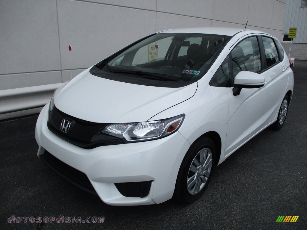 2017 Fit LX - White Orchid Pearl / Black photo #9