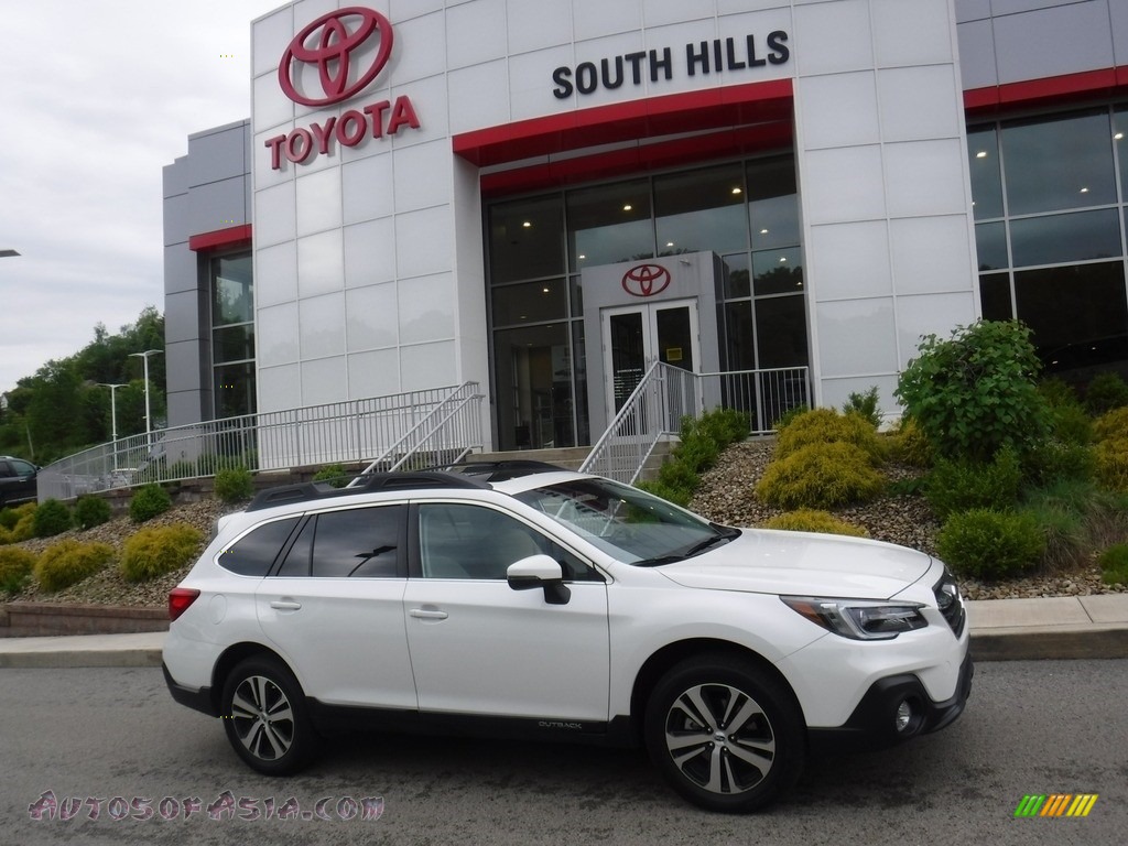 2019 Outback 2.5i Limited - Crystal White Pearl / Warm Ivory photo #2