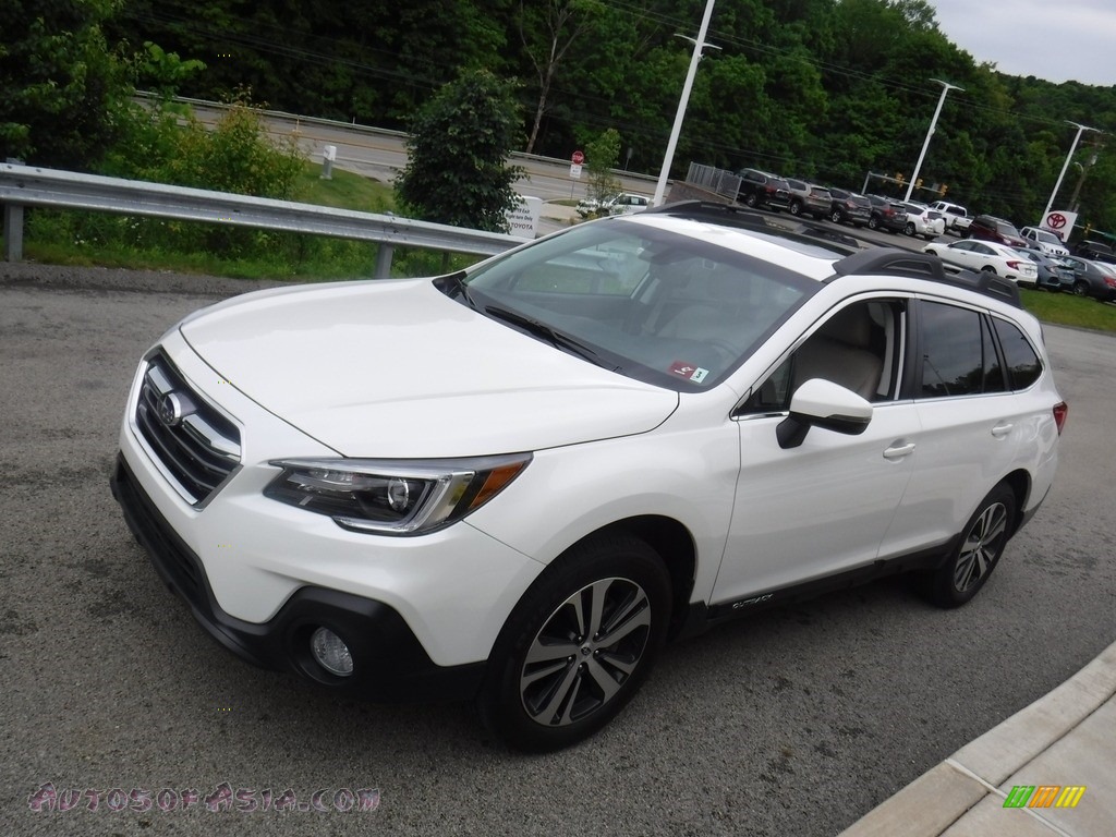2019 Outback 2.5i Limited - Crystal White Pearl / Warm Ivory photo #13