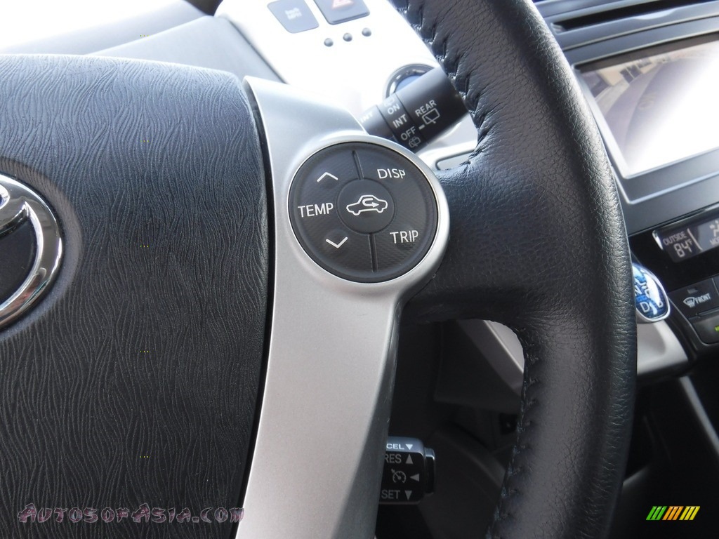 2014 Prius v Five - Magnetic Gray Metallic / Dark Gray photo #19
