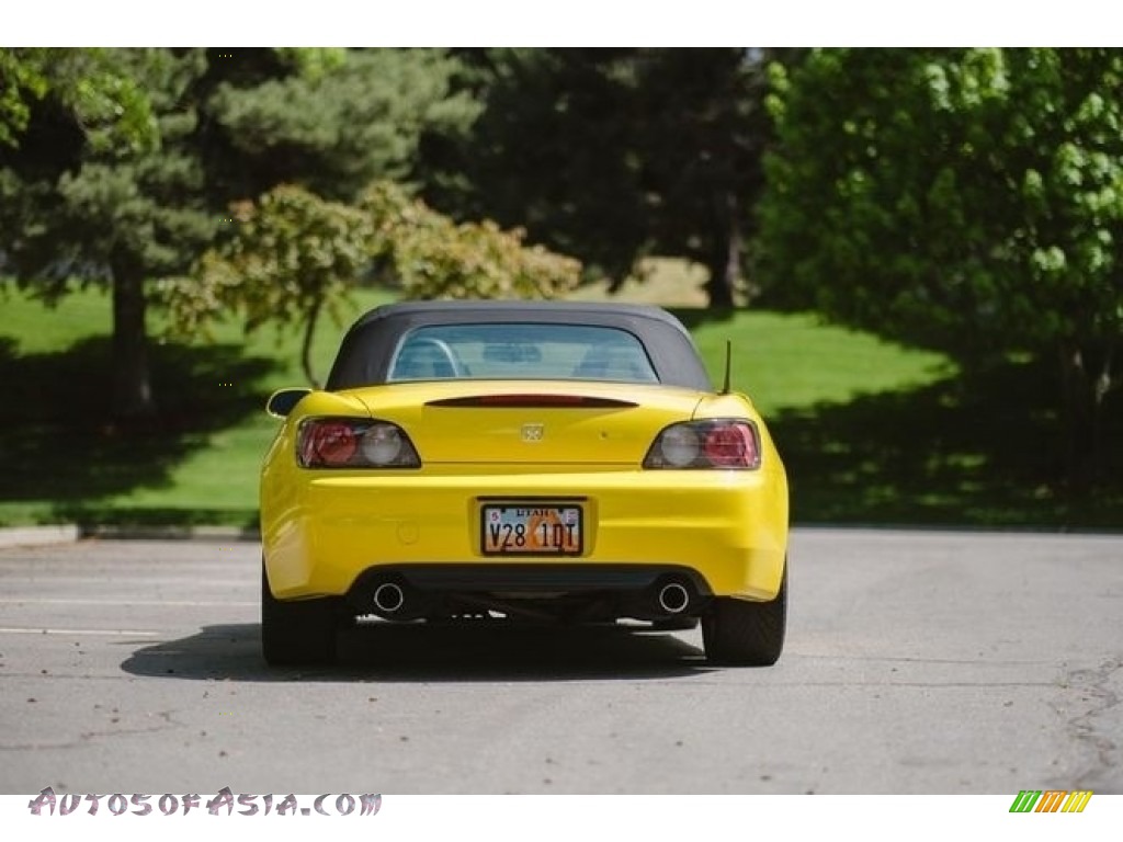 2001 S2000 Roadster - Spa Yellow / Black photo #10