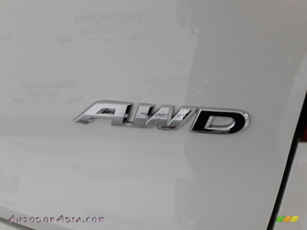 2020 Pilot EX-L AWD - Platinum White Pearl / Beige photo #43