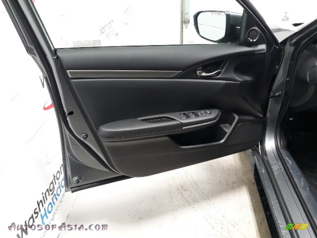 2020 Civic Sport Hatchback - Polished Metal Metallic / Black photo #10