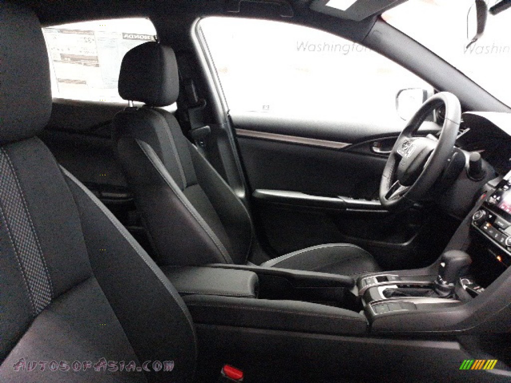 2020 Civic Sport Hatchback - Polished Metal Metallic / Black photo #23