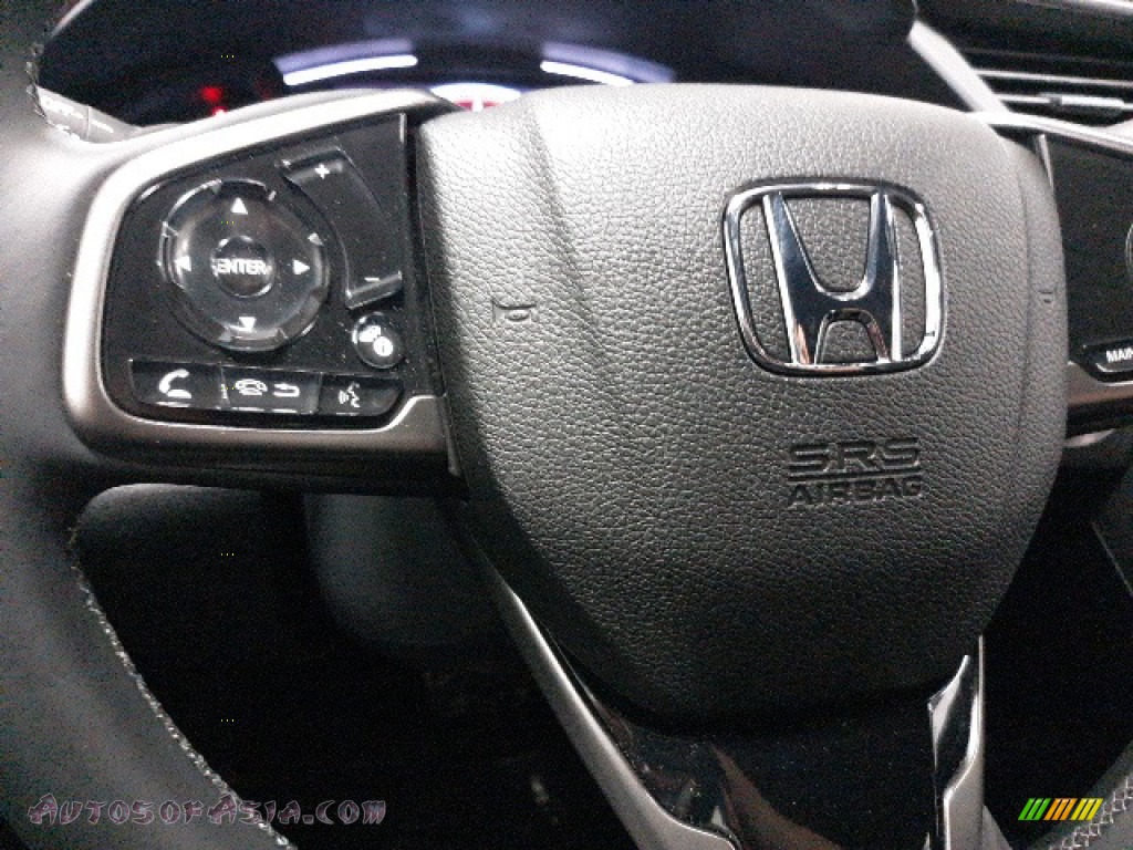 2020 Civic Sport Hatchback - Polished Metal Metallic / Black photo #31