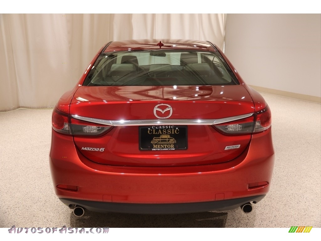 2017 Mazda6 Touring - Soul Red Metallic / Sand photo #4