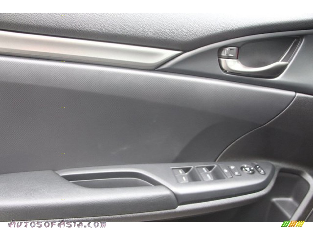 2020 Civic Sport Hatchback - Platinum White Pearl / Black photo #9