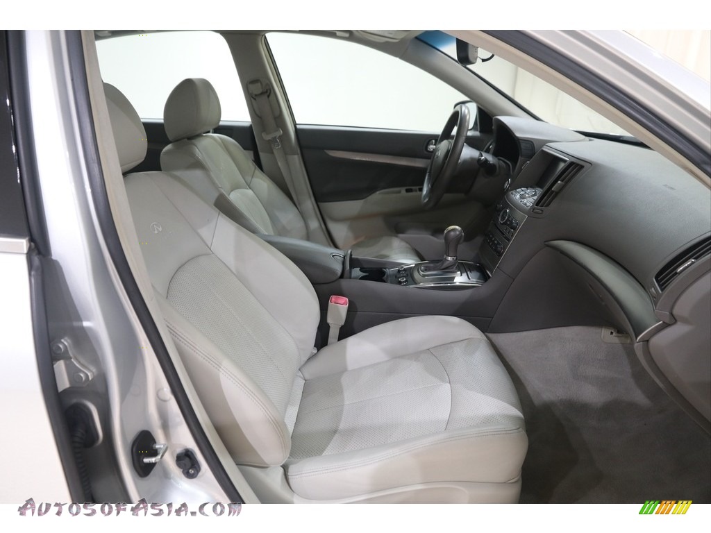 2011 G 25 x AWD Sedan - Liquid Platinum / Graphite photo #13