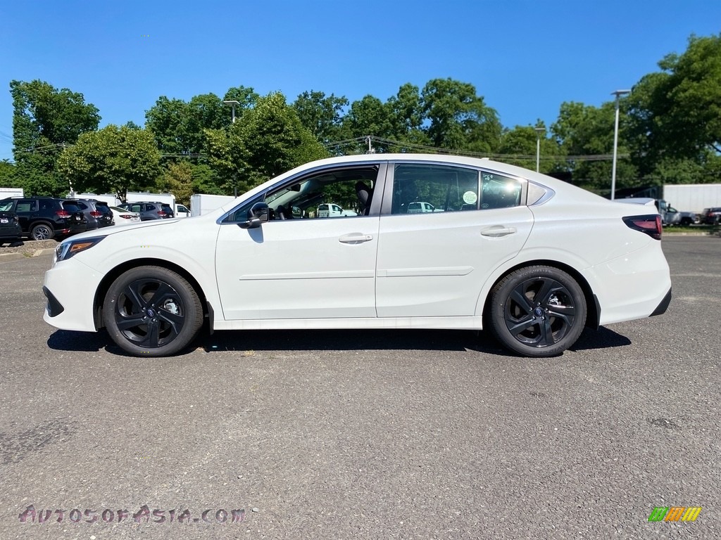 2020 Legacy 2.5i Sport - Crystal White Pearl / Two-Tone Gray photo #4