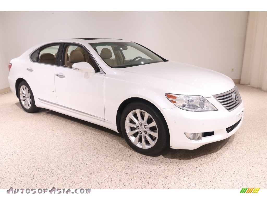 2011 LS 460 AWD - Starfire White Pearl / Parchment photo #1