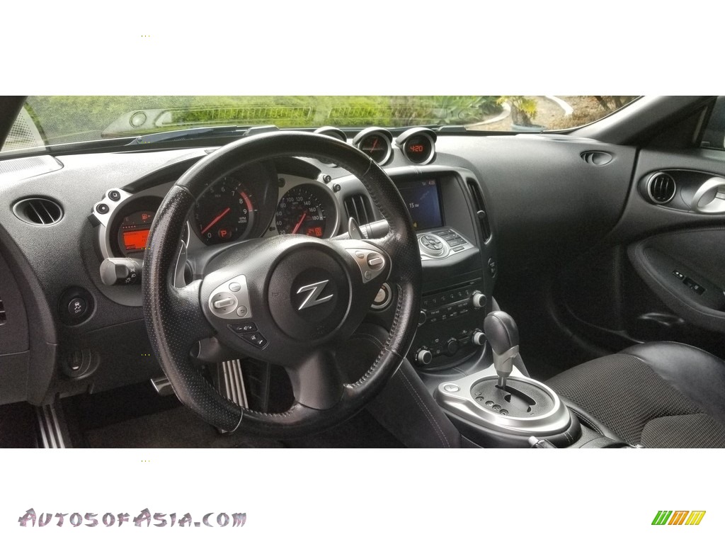 2014 370Z Touring Roadster - Black Cherry / Black photo #8