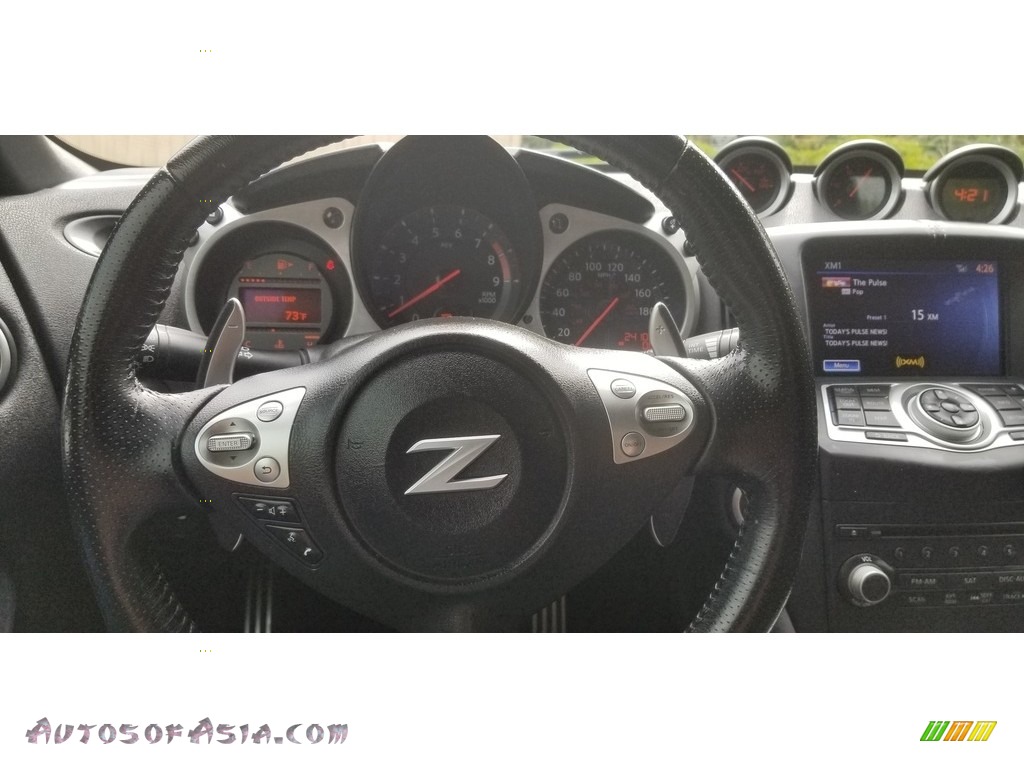 2014 370Z Touring Roadster - Black Cherry / Black photo #10