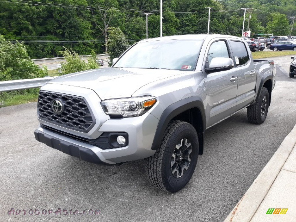 2020 Tacoma TRD Off Road Double Cab 4x4 - Silver Sky Metallic / TRD Cement/Black photo #22