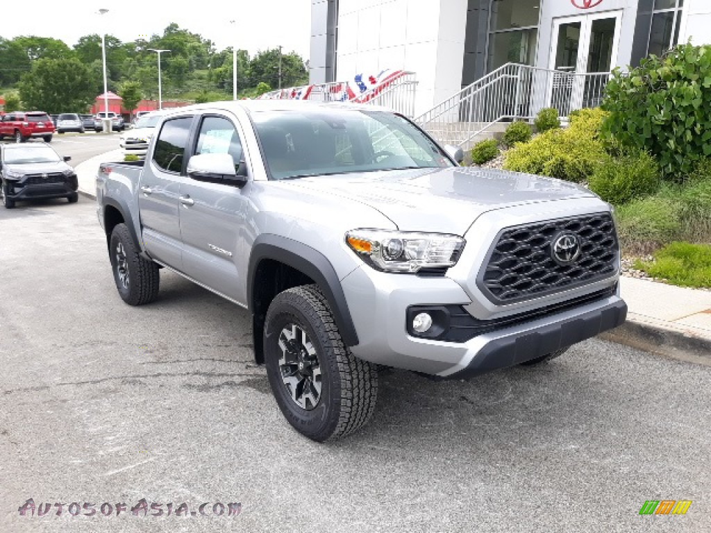 2020 Tacoma TRD Off Road Double Cab 4x4 - Silver Sky Metallic / TRD Cement/Black photo #24