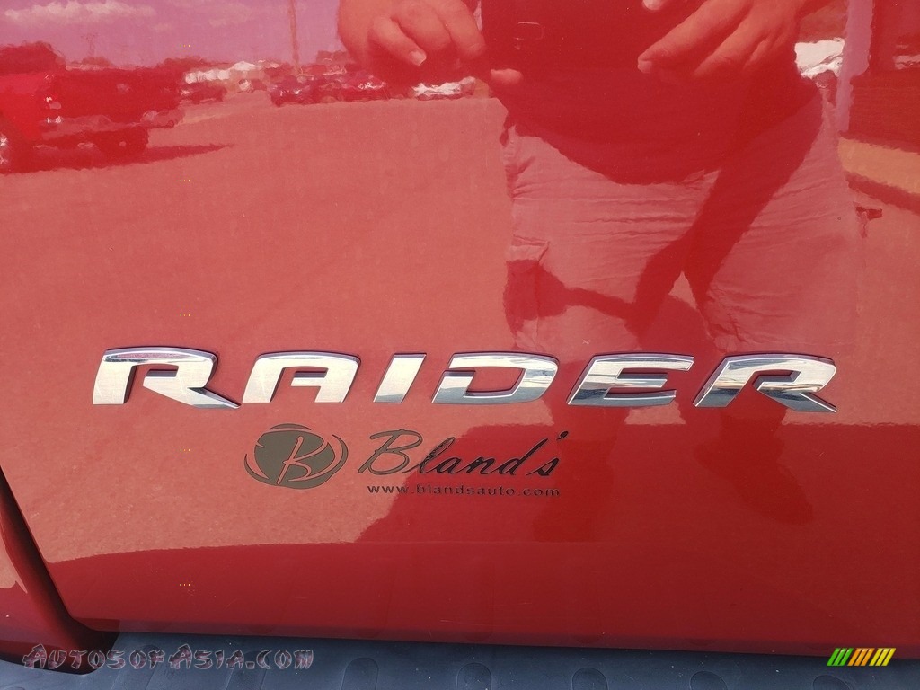 2007 Raider LS Extended Cab - Lava Red / Slate photo #22