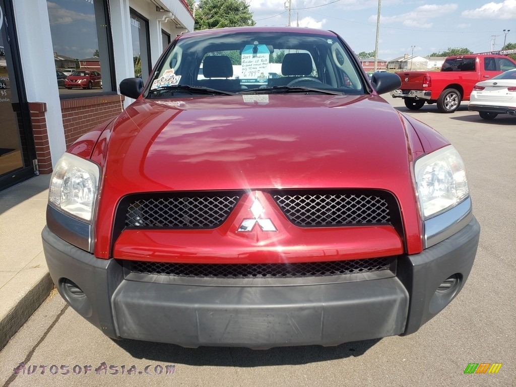 2007 Raider LS Extended Cab - Lava Red / Slate photo #32