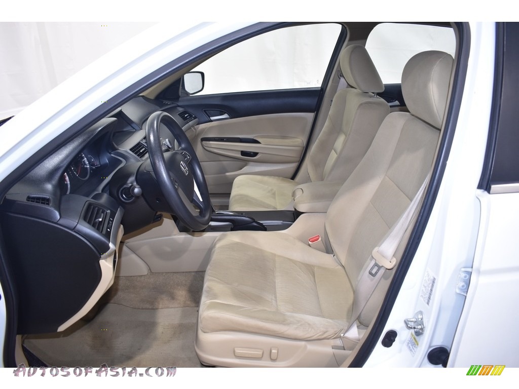 2012 Accord LX Premium Sedan - Taffeta White / Gray photo #7