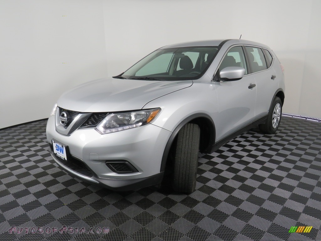 2016 Rogue S AWD - Brilliant Silver / Charcoal photo #8