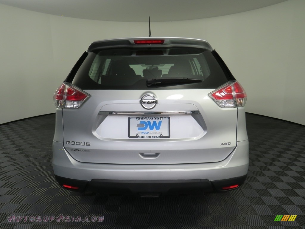2016 Rogue S AWD - Brilliant Silver / Charcoal photo #12