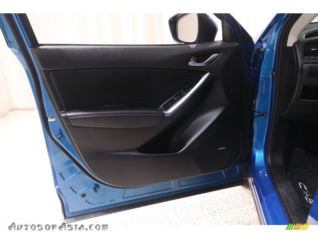 2014 CX-5 Touring AWD - Sky Blue Mica / Black photo #4