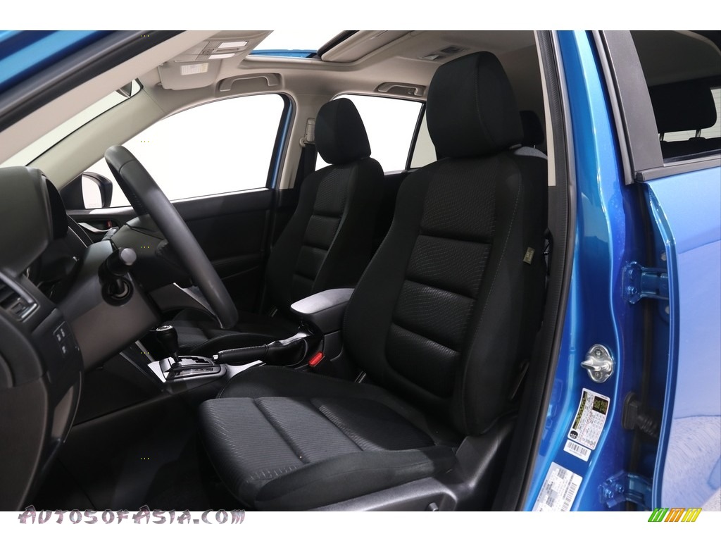 2014 CX-5 Touring AWD - Sky Blue Mica / Black photo #5