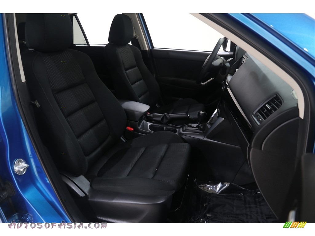 2014 CX-5 Touring AWD - Sky Blue Mica / Black photo #15