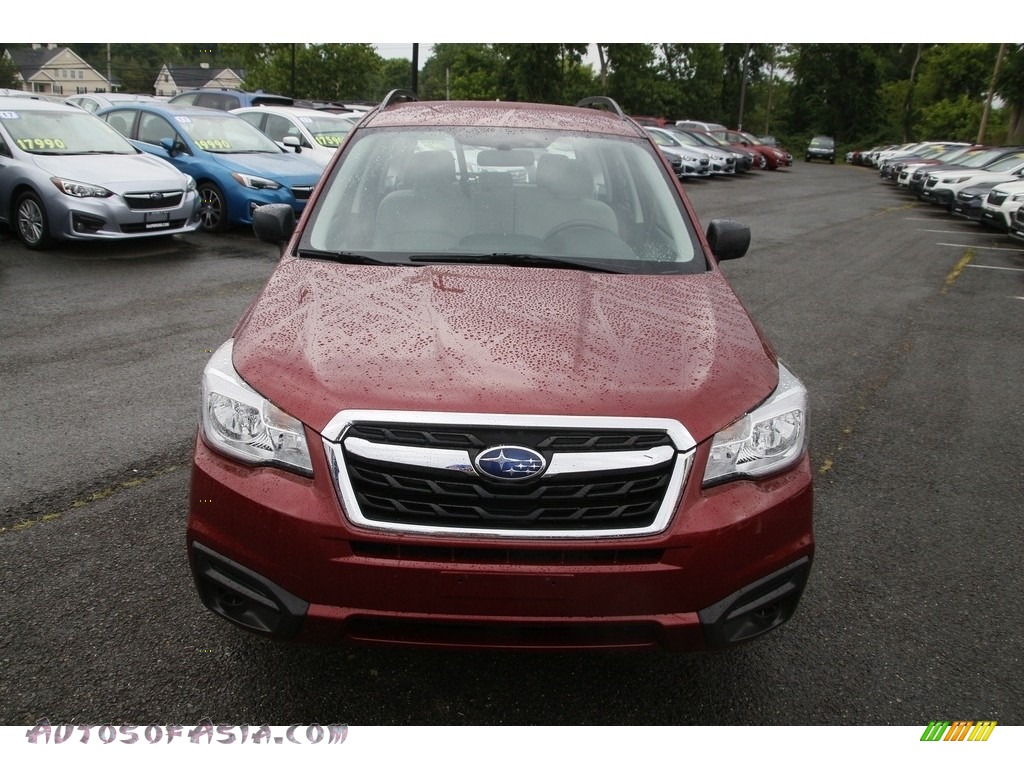 2017 Forester 2.5i - Venetian Red Pearl / Gray photo #2