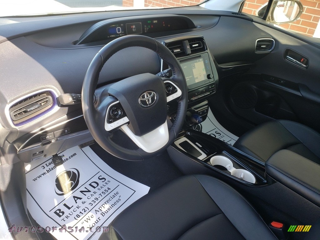 2016 Prius Three Touring - Blizzard Pearl / Black photo #5