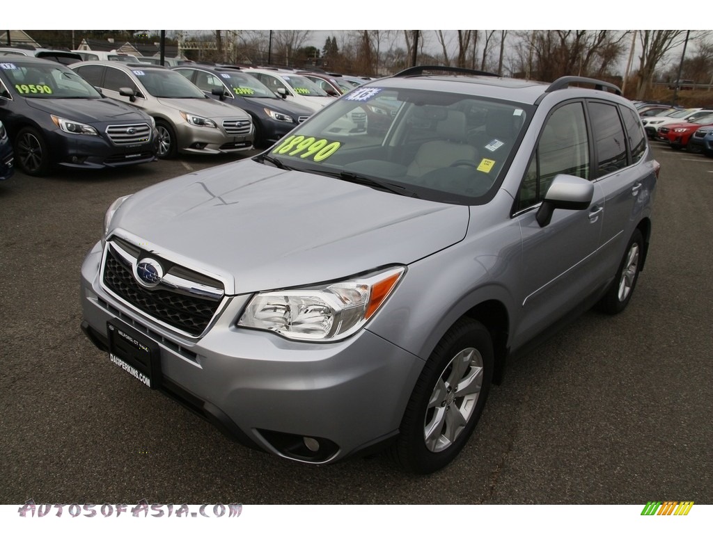 2016 Forester 2.5i Limited - Ice Silver Metallic / Gray photo #1