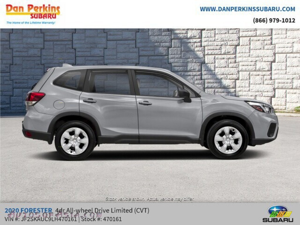 2020 Forester 2.5i Limited - Ice Silver Metallic / Black photo #5
