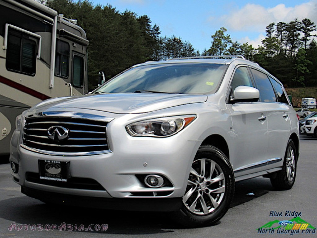 Liquid Platinum / Graphite Infiniti QX60 3.5 AWD