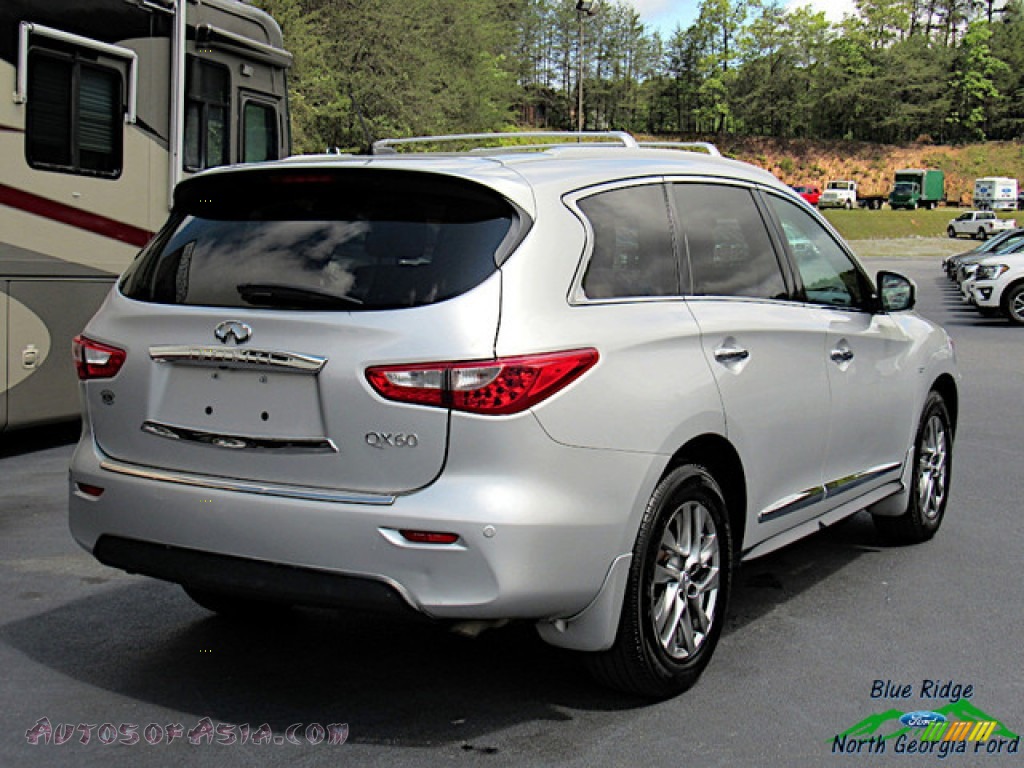 2014 QX60 3.5 AWD - Liquid Platinum / Graphite photo #5