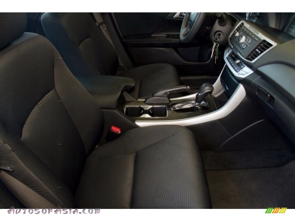 2014 Accord LX Sedan - Hematite Metallic / Black photo #16