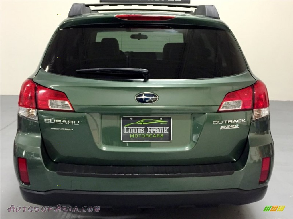 2010 Outback 2.5i Limited Wagon - Cypress Green Pearl / Warm Ivory photo #8