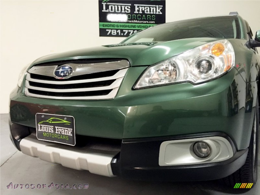 2010 Outback 2.5i Limited Wagon - Cypress Green Pearl / Warm Ivory photo #26