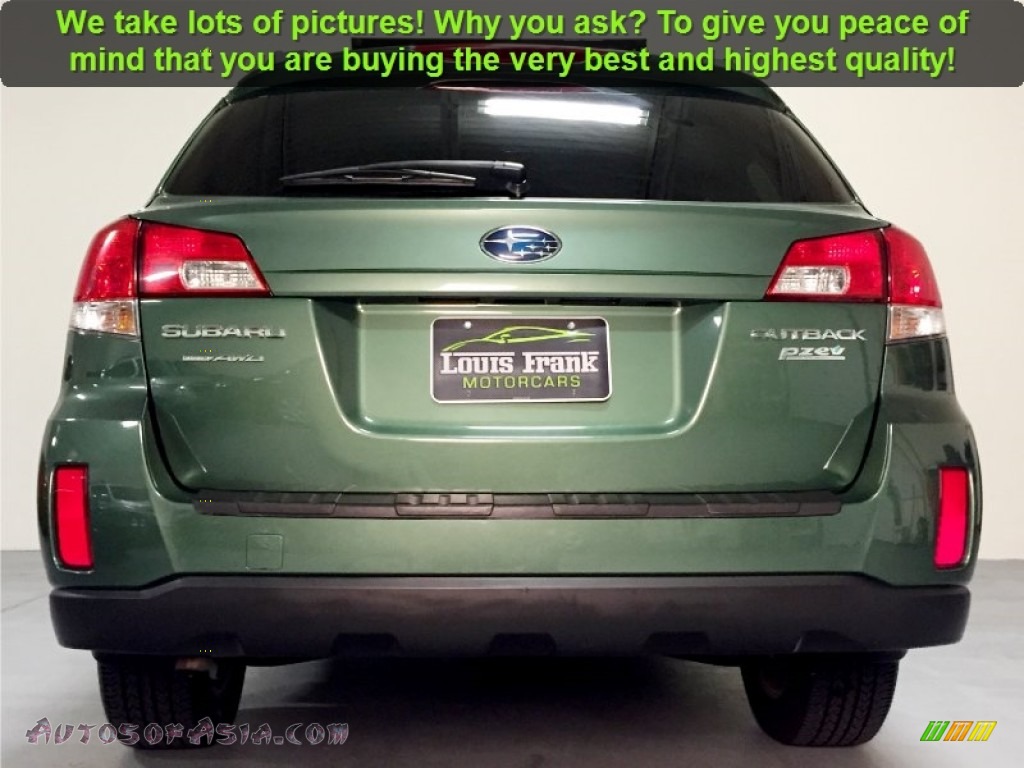 2010 Outback 2.5i Limited Wagon - Cypress Green Pearl / Warm Ivory photo #30