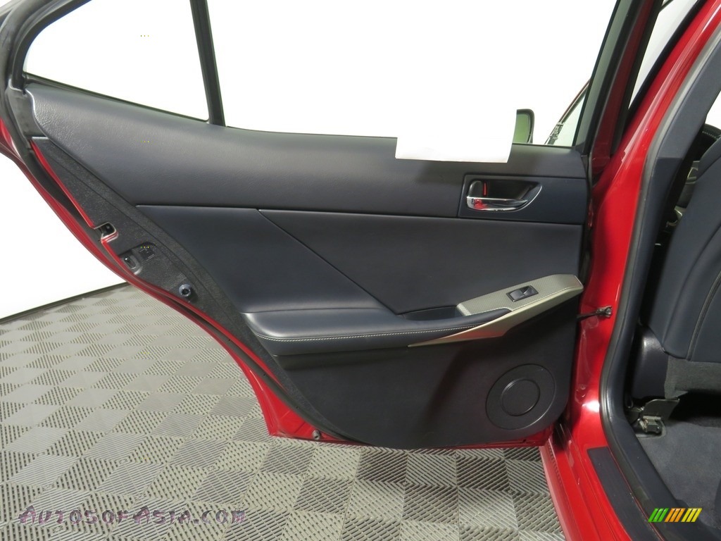 2014 IS 350 AWD - Matador Red Mica / Black photo #20