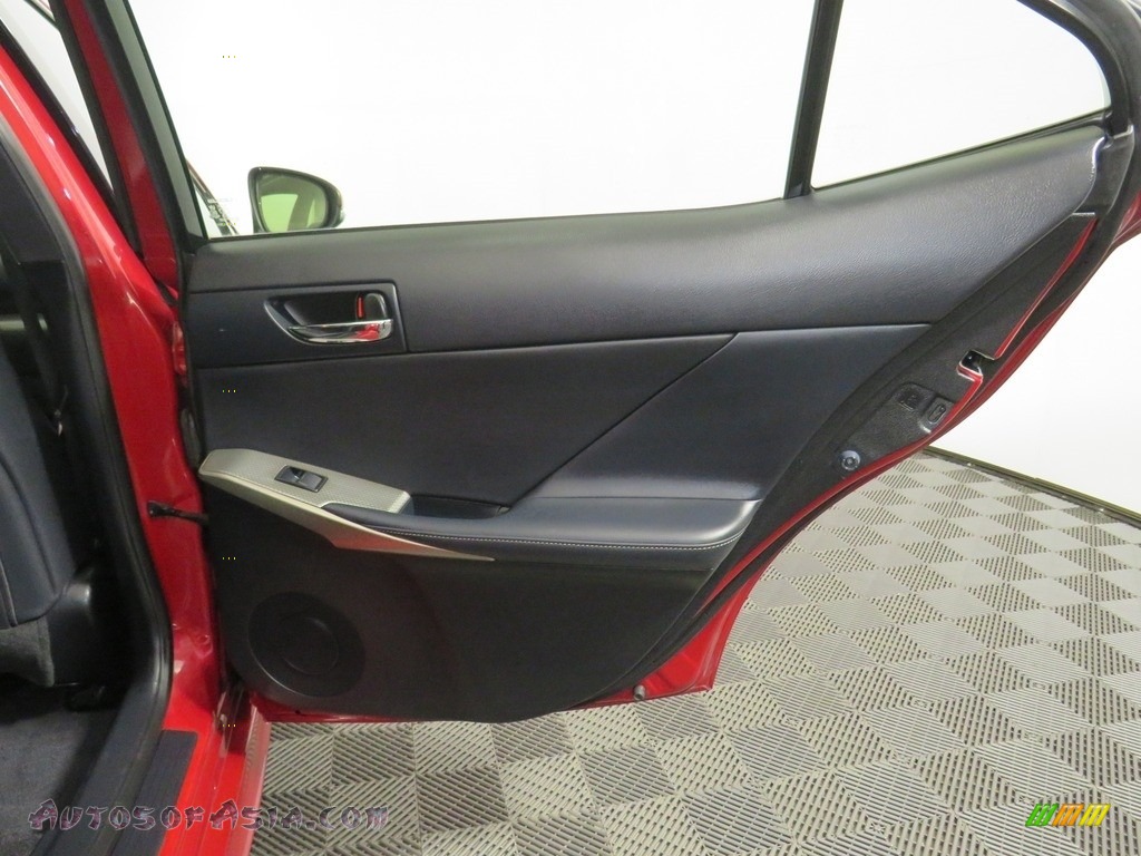 2014 IS 350 AWD - Matador Red Mica / Black photo #22