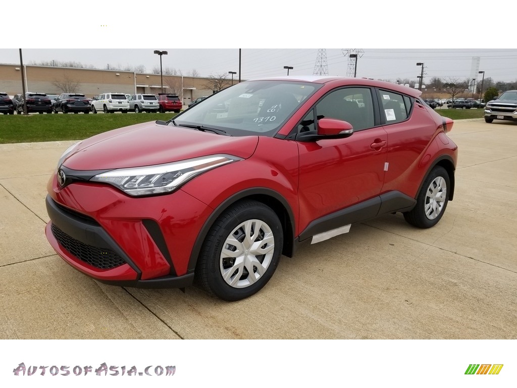 Supersonic Red / Black Toyota C-HR LE