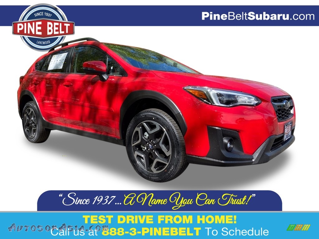 Pure Red / Black Subaru Crosstrek 2.0 Limited