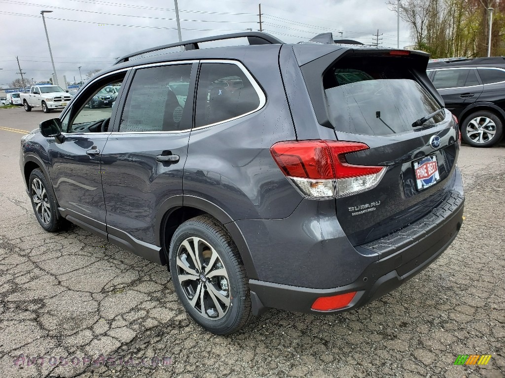 2020 Forester 2.5i Limited - Magnetite Gray Metallic / Black photo #6