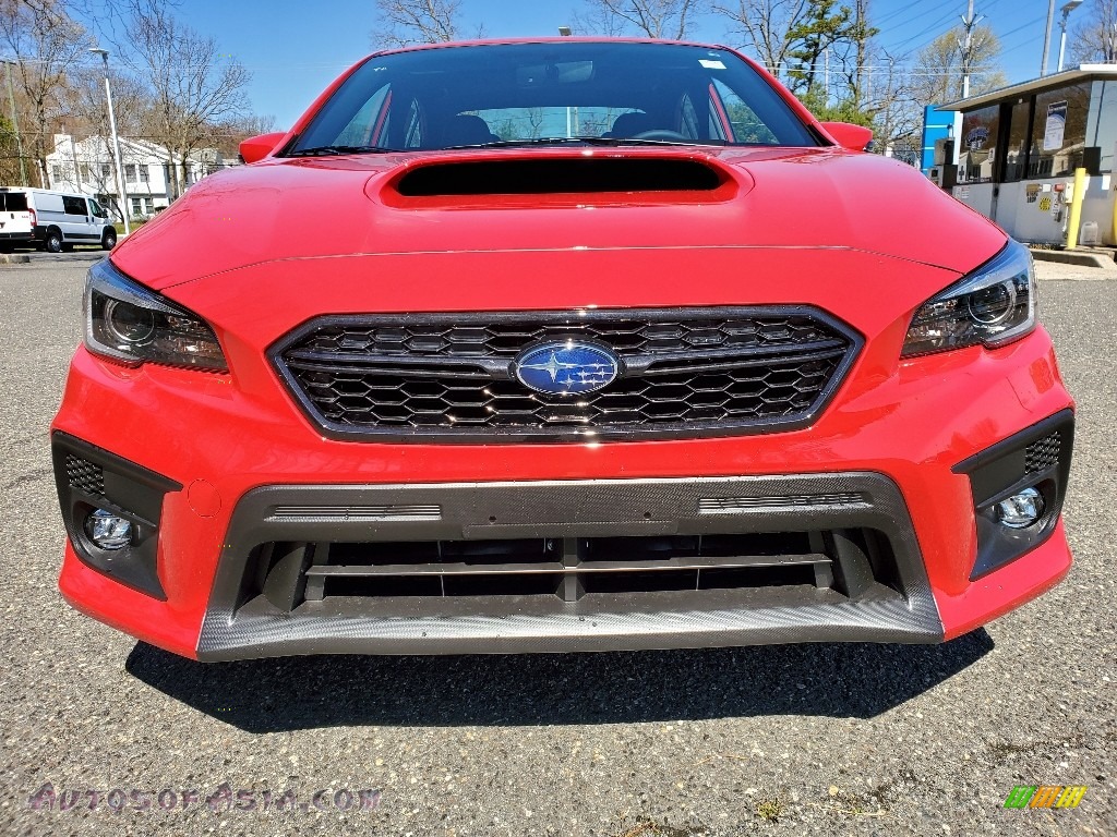 2020 WRX Limited - Pure Red / Carbon Black photo #3