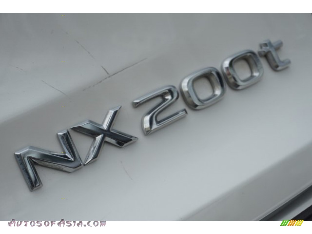 2016 NX 200t - Eminent White Pearl / Black photo #10