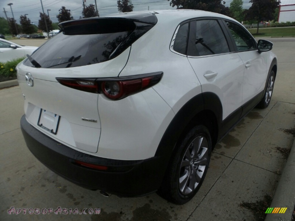 2020 CX-30 Select AWD - Snowflake White Pearl Mica / Black photo #7