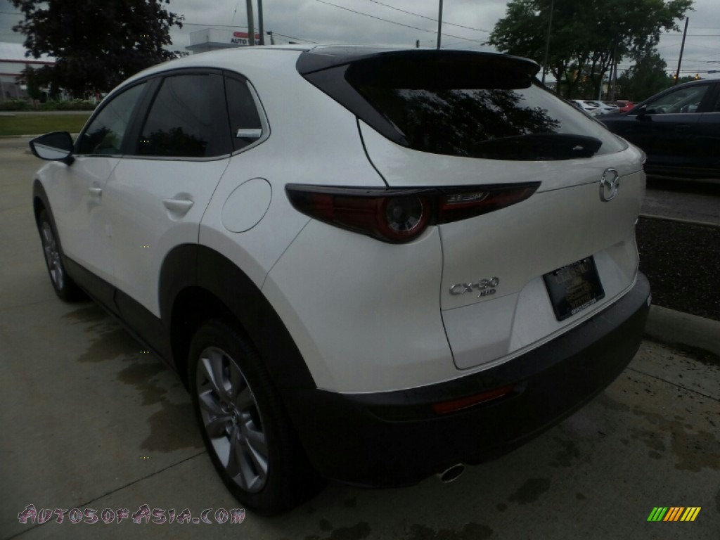 2020 CX-30 Select AWD - Snowflake White Pearl Mica / Black photo #5