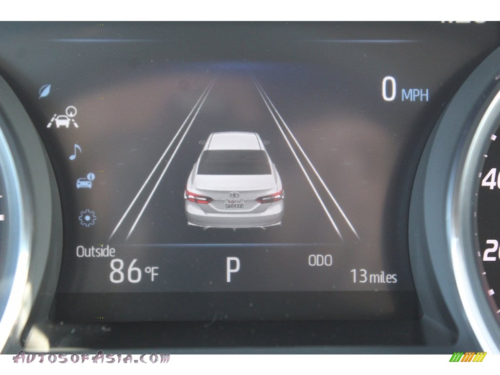 2020 Camry XSE - Wind Chill Pearl / Black photo #14