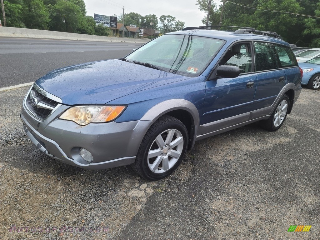 2009 Outback 2.5i Special Edition Wagon - Newport Blue Pearl / Off Black photo #6