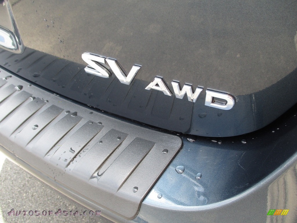 2012 Rogue SV AWD - Graphite Blue / Gray photo #6